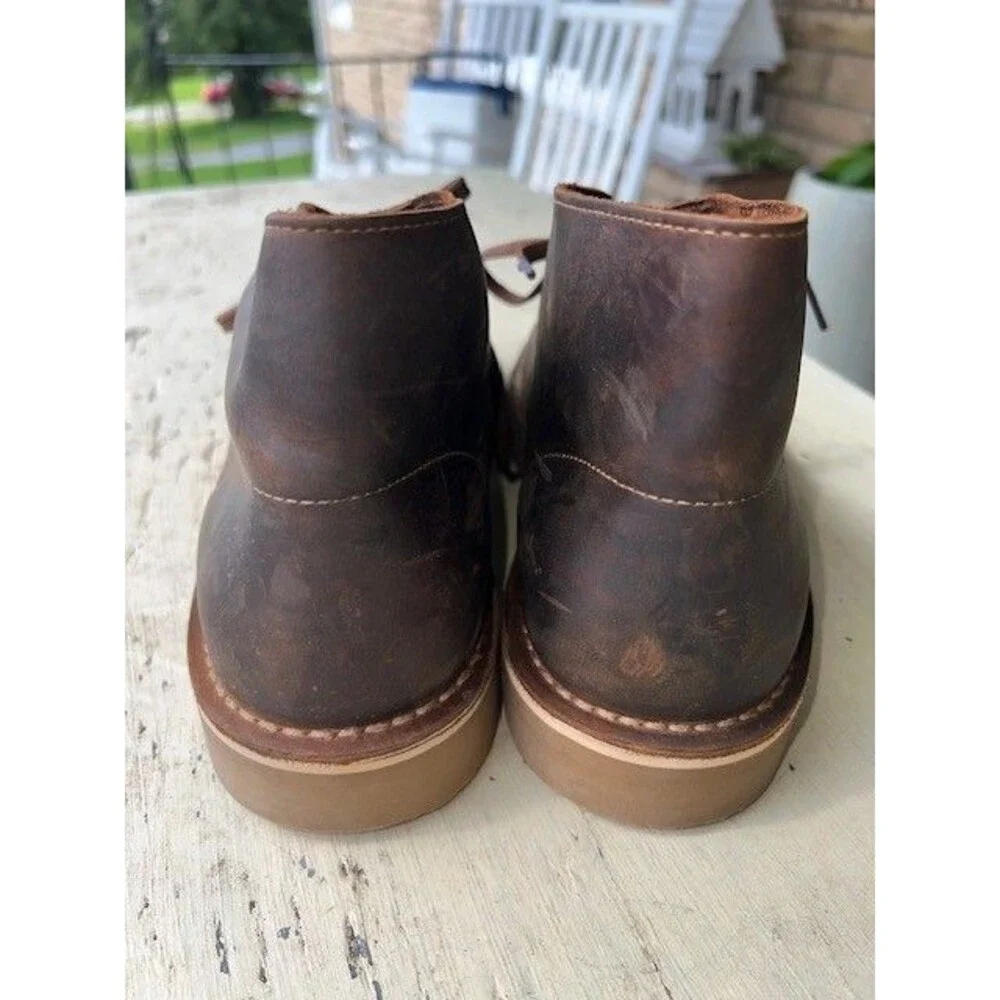 Clarks Men's Bushacre 3 Boot Beeswax Leather Size 10W Brown XCLT